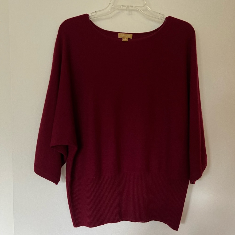 Katherine Kelly cashmere sweater size small